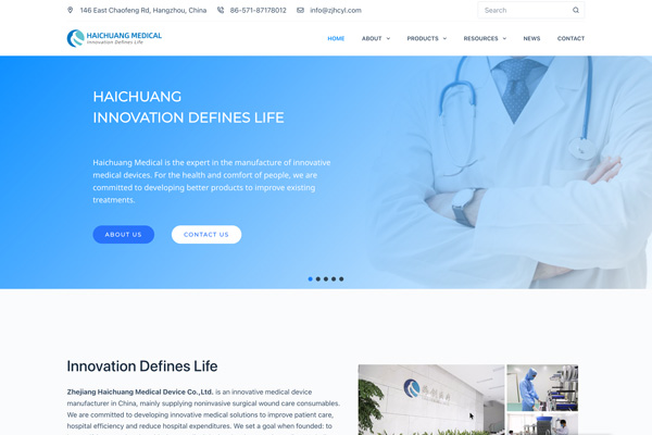 Noninvasive Wound Care Overseas Site